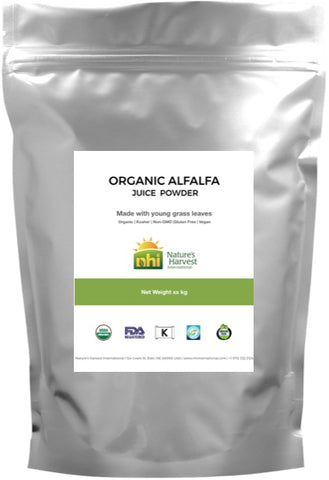 Organic Alfalfa Juice Powder - 22 pound bag ($22.54 LB)