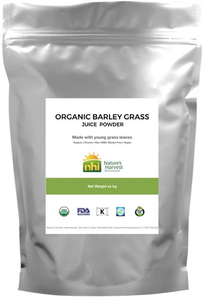 Organic Barley Grass Juice Powder - 22 pound bag ($25.33 LB)