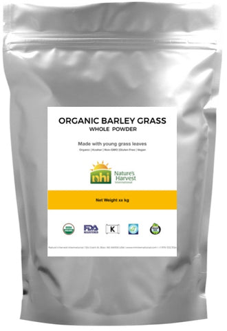 Organic Barley Whole Powder - 44 pound bag ($8.63 LB)