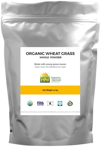 Organic Wheat Whole Powder - 2.2 pound bag ($18.45 LB)